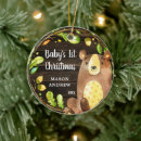Search for baby bear christmas tree decorations Baby boy