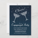 Search for retro engagement party invitations Champagne