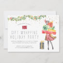 Search for wrapping party invitations Watercolor