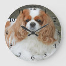 Search for cavalier king charles spaniel clocks Dog lover