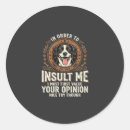 Search for funny insults stickers Animal