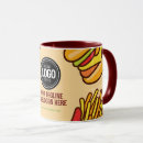 Search for hamburger mugs Illustration