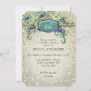 Search for peacock sweet 16 invitations For her