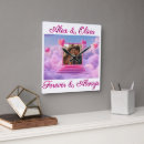 Search for valentines clocks Newlyweds