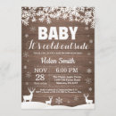 Search for winter baby shower invitations Snowflake