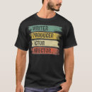 Search for writer tshirts Filmmaker