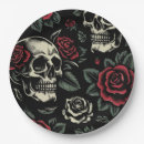 Search for skull and roses plates Skulls