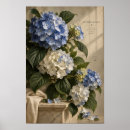 Search for hydrangea art Vintage
