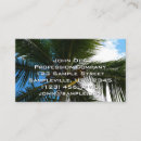 Search for coconut business cards Island