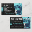 Search for body shop business cards Automobile