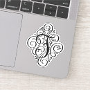 Search for white monogram f stickers For her