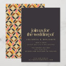 Search for black and yellow wedding invitations Trendy