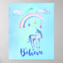 Search for rainbow unicorn posters Typography