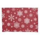 Search for snowflake pattern pillowcases Winter