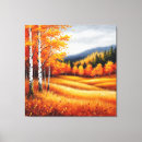 Search for birch tree canvas prints Fall