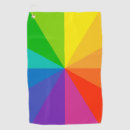 Search for colourful golf towels Rainbow