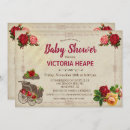 Search for victorian baby shower invitations Vintage