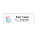 Search for baby bottle return address labels Cute