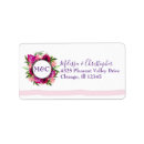 Search for rose frame return address labels Elegant
