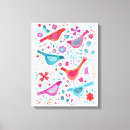 Search for colourful bird canvas prints Nature
