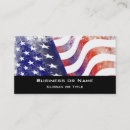 Search for patriotic business cards Flag