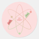 Search for love chemistry stickers Pink