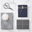 Search for black and grey wrapping paper Plaid