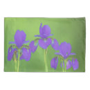 Search for iris flower pillowcases Purple