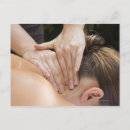 Search for massage therapists postcards Human hand