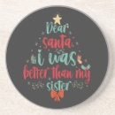 Search for funny coasters Xmas