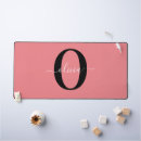 Search for pretty in pinks mouse mats Typography