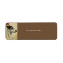 Search for postcard return address labels Animal