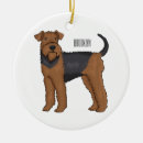 Search for airedale christmas tree decorations Pet