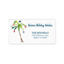 Search for warm wishes return address labels Beach