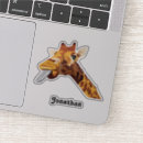 Search for tongue kissing stickers Giraffe