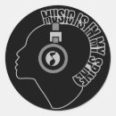 Search for listening music stickers Cool