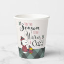 Search for snoopy party supplies Winter flannel