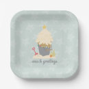 Search for coastal christmas paper plates Shells