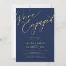 Search for navy engagement party invitations We are engaged