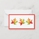 Search for maple note cards Leaves