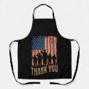 Search for veterans day aprons Military