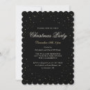 Search for black christmas invitations Stars