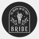 Search for ghost wedding stickers Goth