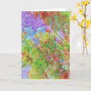 Search for colourful trees cards Blue