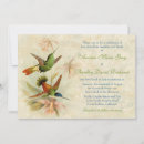 Search for hummingbird wedding invitations Summer
