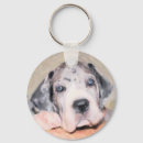 Search for great dane puppy key rings Pet