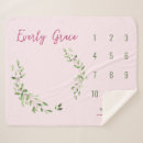 Search for month photo blankets Baby girl