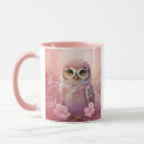 Search for pink owl mugs Whimsical