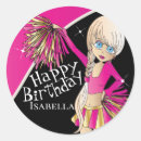 Search for pom stickers Cheerleader