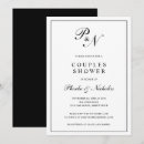 Search for couples bridal shower invitations Calligraphy